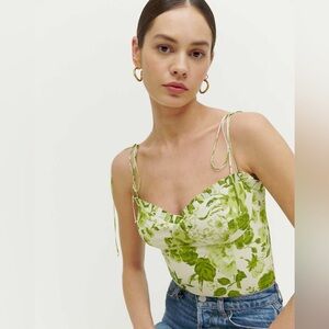 Reformation Novena Top Rialto - Size 6